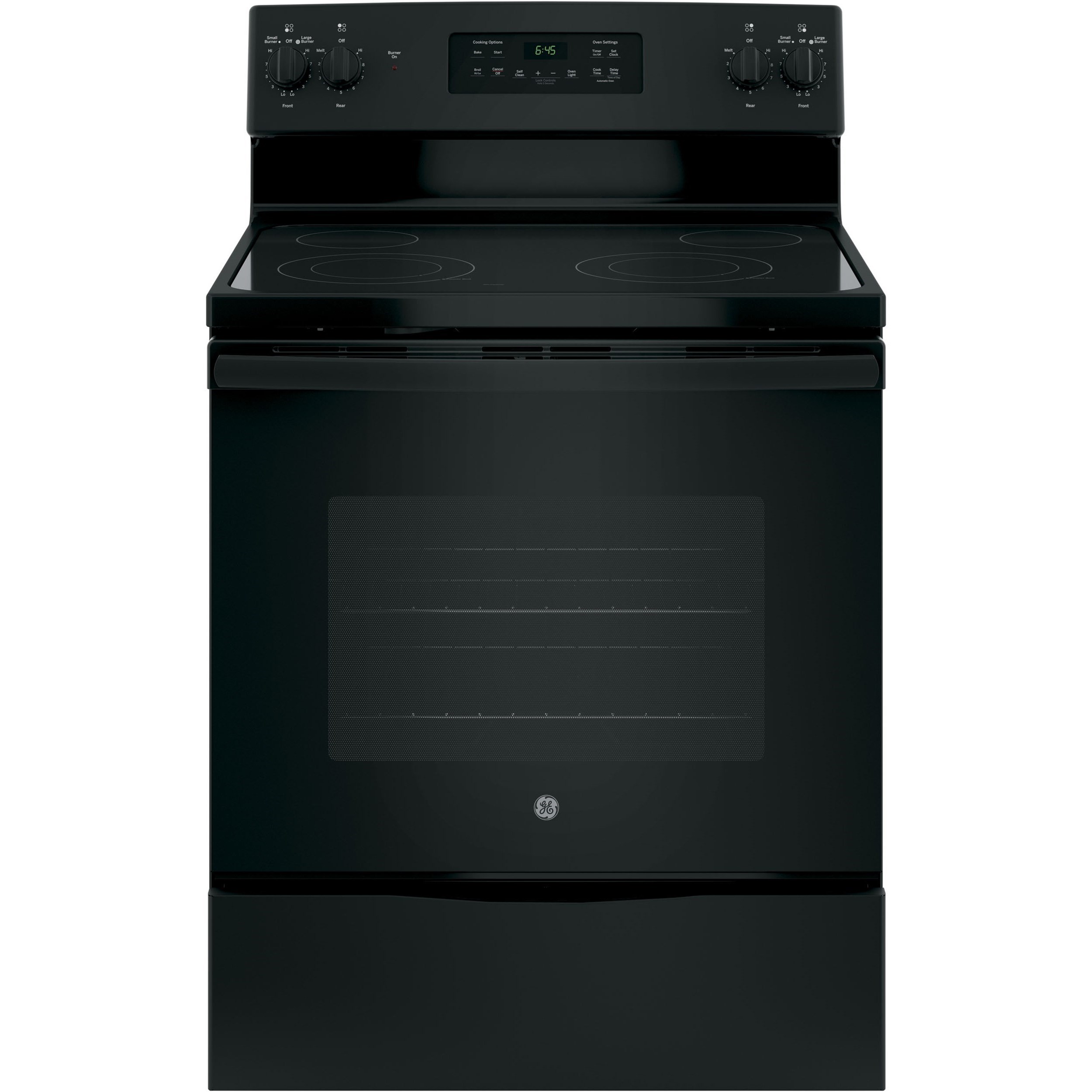 GE Appliances JB645DKBB 30" FreeStanding Electric Range Furniture